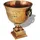 vidaXL Champagner-Kühler Pokal Kupfer Braun