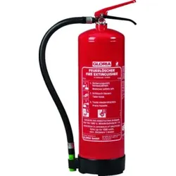 GLORIA Dauerdruckpulverlöscher 6 Liter SDE 6 flourfrei Brandklasse A& B