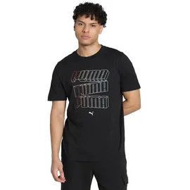 Puma ESS LOGO LAB HOG TEE schwarz S