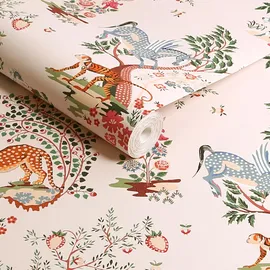Cath Kidston Vliestapete CATH KIDSTON "Painted Kingdom", rosa, B:0,52m H:10m L:10m, Vlies, Tapeten, 10mx52cm (ca. 5m2)