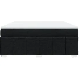 vidaXL Boxspringbett 180 x 200 cm Schwarz