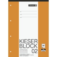 Brunnen KIESER-Block A4 Lineatur 2, 50 Blatt (1042942)