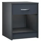 CASARIA Nachtschrank Hamburg 50 x 40 x 35 cm Anthrazit