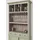 Casa Padrino Weinschrank 103 x 36 x 210 cm Hellgrün / Grau