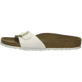 Birkenstock Madrid Birko-Flor Lack schmal patent white 41