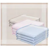 Betz Taschentuch 12er Damen Stoff Taschentücher Set Emma Größe ca. 28x28 cm, (12 Teile, 12-St. 12 Taschentücher) bunt