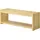 Erst-Holz Schuhbank 35 x 45 x 35 cm beige / beige lackiert