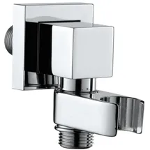 Bossini Duplex Duschkopf-Stützteil Quadratisch für 1 Verbraucher Chrom C55000000030003