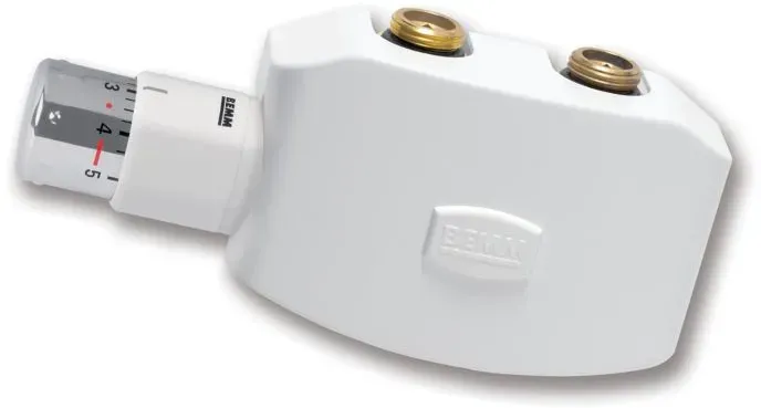 Bemm Softline M-Ventil ZMUVECR5 Eck, DN 15 x 50 mm, verchromt, mit Thermostat Puro