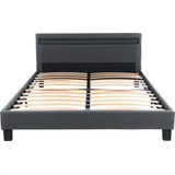 Home Deluxe Astro LED 140 x 200 cm dunkelgrau