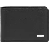 Redolz Leather Essentials 2 + 2 CC Coin Wallet Herren Geldbörse schwarz