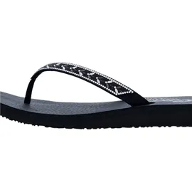 SKECHERS Zehentrenner Schwarz 42