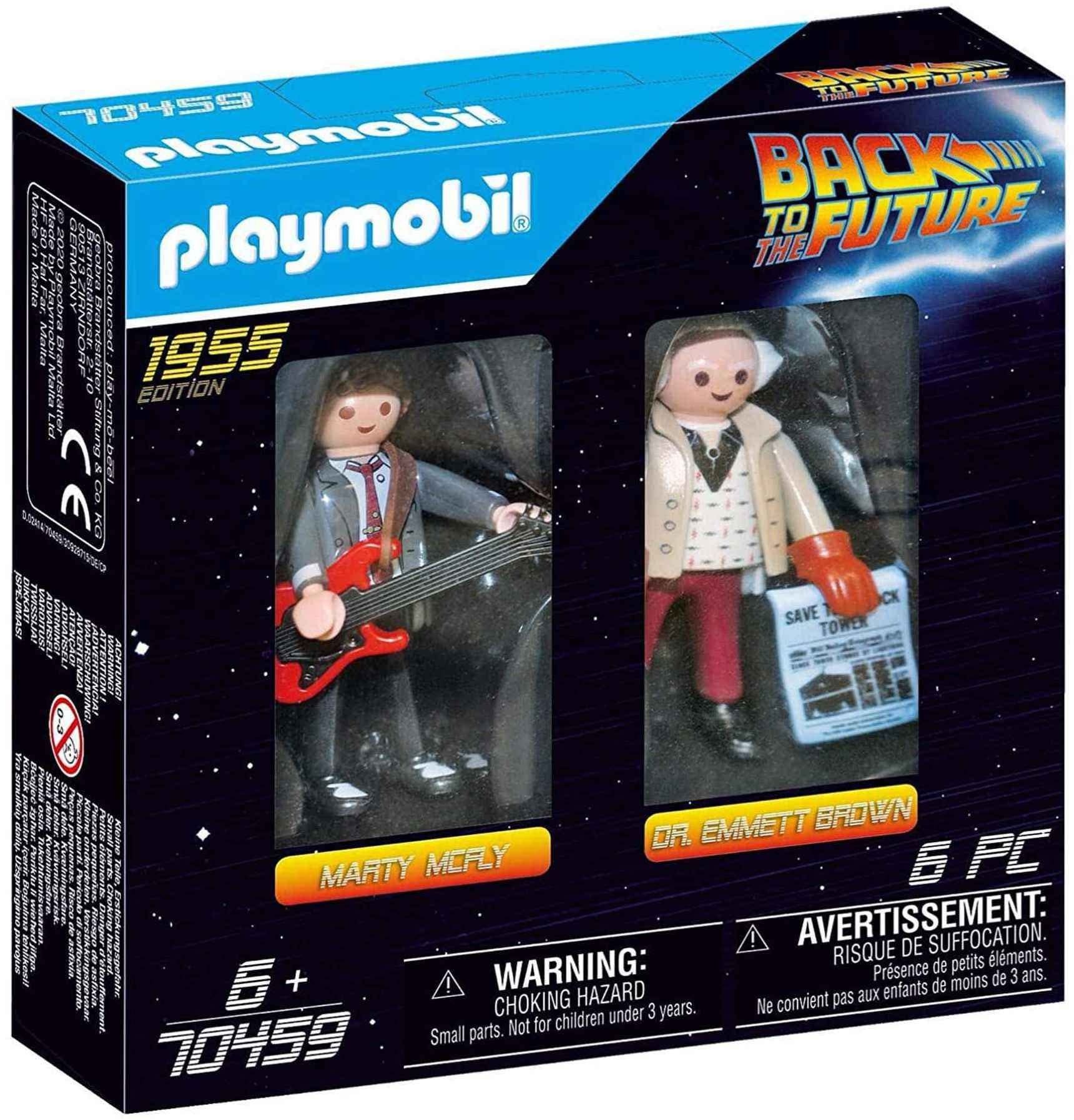 PLAYMOBIL Back to The Future 70459 Marty McFly und Dr. Emmett Brown, Ab 6 Jahren