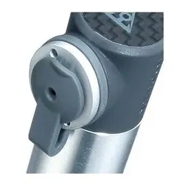 Topeak Micro Rocket Minipumpe Aluminium Silber
