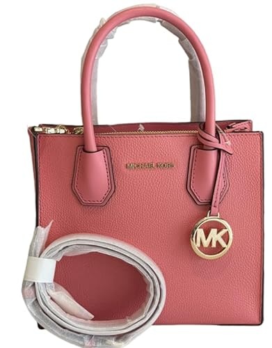 Michael Kors Mercer Messenger Messenger Crossbody-Tasche, mittelgroß, Teerose