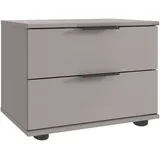 WIMEX Nachtschrank Tilburg 52 x 40 x 38 cm Grau