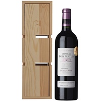 La Grande Vinothèque - Château Bois Pertuis Wein Geschenk - Holzkiste verwandelbar zu einem Weinregal, Rotwein aus Frankreich, 1 Flasche + Holzkiste (1 x 0.75 l)