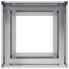 vidaXL Pflanzkübel 40 x 40 x 80 cm Verzinkter Stahl