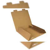 TransPak Kalenderverpackung 1-wellig 500x420x12mm B3 Qualität 1.20 B braun, passend für B3