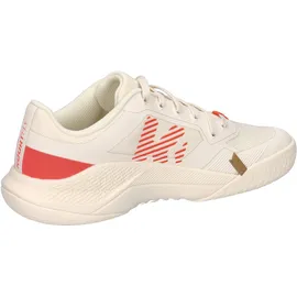 Kempa Hallen-Sport-Schuhe Kourtfly Three W in beige/fluo rot
