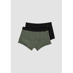 Boxer ALPHA INDUSTRIES „Alpha Industries Men – Underwear AI Tape 2 Pack“ Gr. 2XL, bunt (mixed colors) Damen Unterhosen Alpha Industries