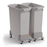 Durable Fahrgestell für Mülleimer DURABIN 60L rPP, 1 St.