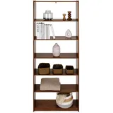 Idimex Bücherregal 80 x 30 x 200 cm Braun