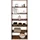 Idimex Bücherregal 80 x 30 x 200 cm Braun