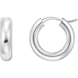 Paar Creolen THOMAS SABO "Schmuck Silber 925 Ohrringe Chunky-Design, CR747", silber (silberfarben), Ohrringe, Damen, Silber 925 (Sterlingsilber)
