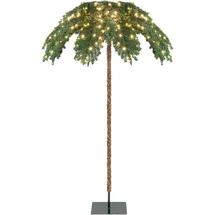 Costway Künstliche Palme Grün 180 cm