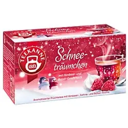 TEEKANNE Früchtetee Schneeträumchen Fruchtig, Süß 18 Beutel à 2,25 g
