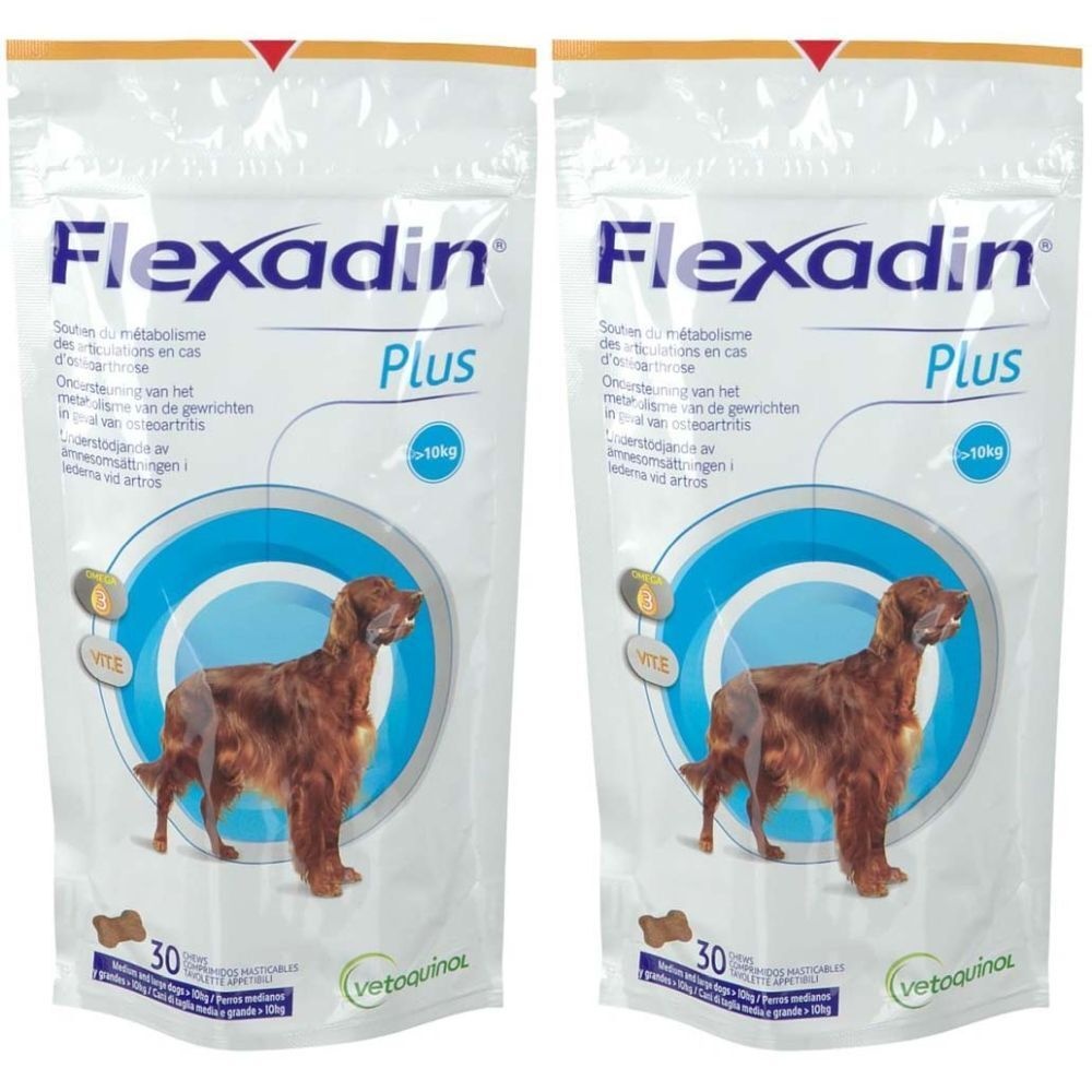 Flexadin® Plus chiens moyens et grands chiens (> 10 kg) 2x30 pc(s) set(s)