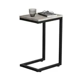 SoBuy FBT44-HG Betttisch Beistelltisch Kaffeetisch Sofatisch Laptoptisch Pflegetisch Hellgrau BHT ca: 30x60x40cm