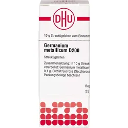 GERMANIUM METALLICUM D 200 Globuli 10 g