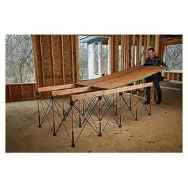 Bora Untergestell Metall 120 x 240 cm Grau