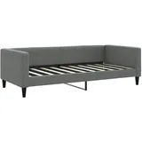 vidaXL Tagesbett Dunkelgrau 90x190 cm Stoff1842521