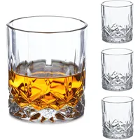 Relaxdays Whiskeyglas 0,3 l 4 St.