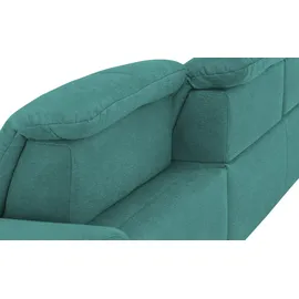Sofa.de Ecksofa ¦ türkis/petrol ¦ Maße (cm): B: 315 H: 83 T: 195.0