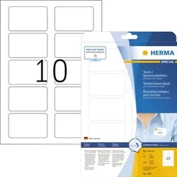 HERMA Namensetikett Acetatseide 4587 80x50 ws 100 St./Pack.