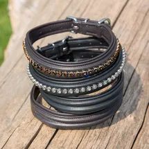 Kieffer Ultrasoft Fashion Hundehalsband Schwarz 47cm