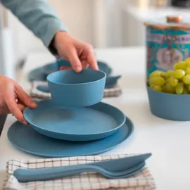 Koziol Besteck-Set 3-teilig Blau