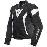 Dainese Avro 5 Motorrad Textiljacke, schwarz-weiss, Größe 62