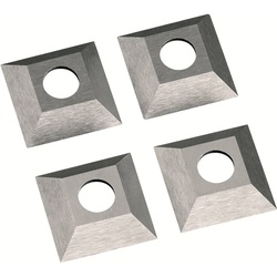 FLEX HSS-Wendemesser Satz (4 Stück), 21x21 für Rinnenträger-Einlassfräse RFE 40 18.0-EC