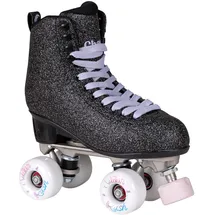 CHAYA Rollschuhe "Melrose Deluxe Starrynight" Gr. 38, schwarz, Inlineskates_Rollschuhe, Kinder, 38 (bis 100 kg), Lederimitat, vegan