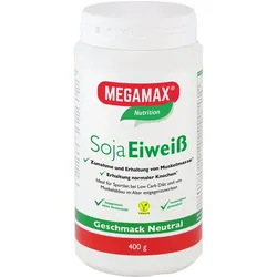 MEGAMAX Soja Eiweiss Neutral VEGAN 400 g