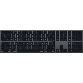 Apple Magic Keyboard - Standard - Kabellos - Bluetooth - Membran-Schlüsselschalter - QWERTY - Grau - Grau