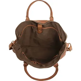 Harold's Submarine Handtasche Leder 38 cm Laptopfach braun