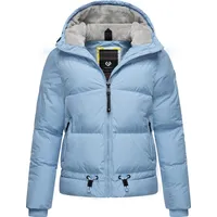 Ragwear Damen Winterjacke warme wasserdichte Steppjacke mit Kapuze Briony YOUMODO Cloud Gr. XL - XL