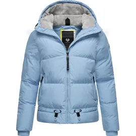 Ragwear Damen Winterjacke warme wasserdichte Steppjacke mit Kapuze Briony YOUMODO Cloud Gr. XL - XL
