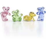 Swarovski Kris Bär 30. Jubiläumsset, Ornamente mit Strahlenden, Bunten Kristallen